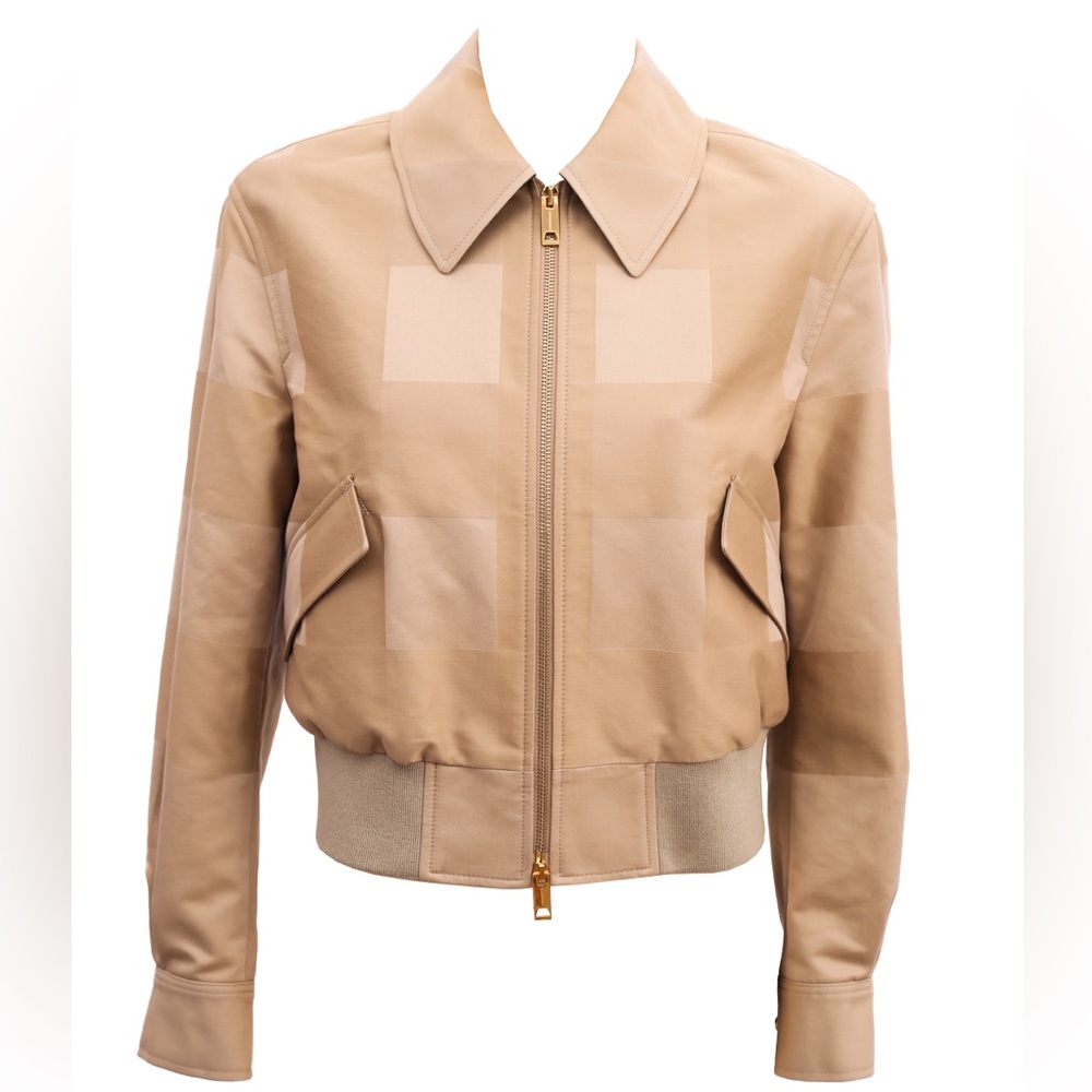 Burberry Wildhill Mega-Check Gabardine Jacket